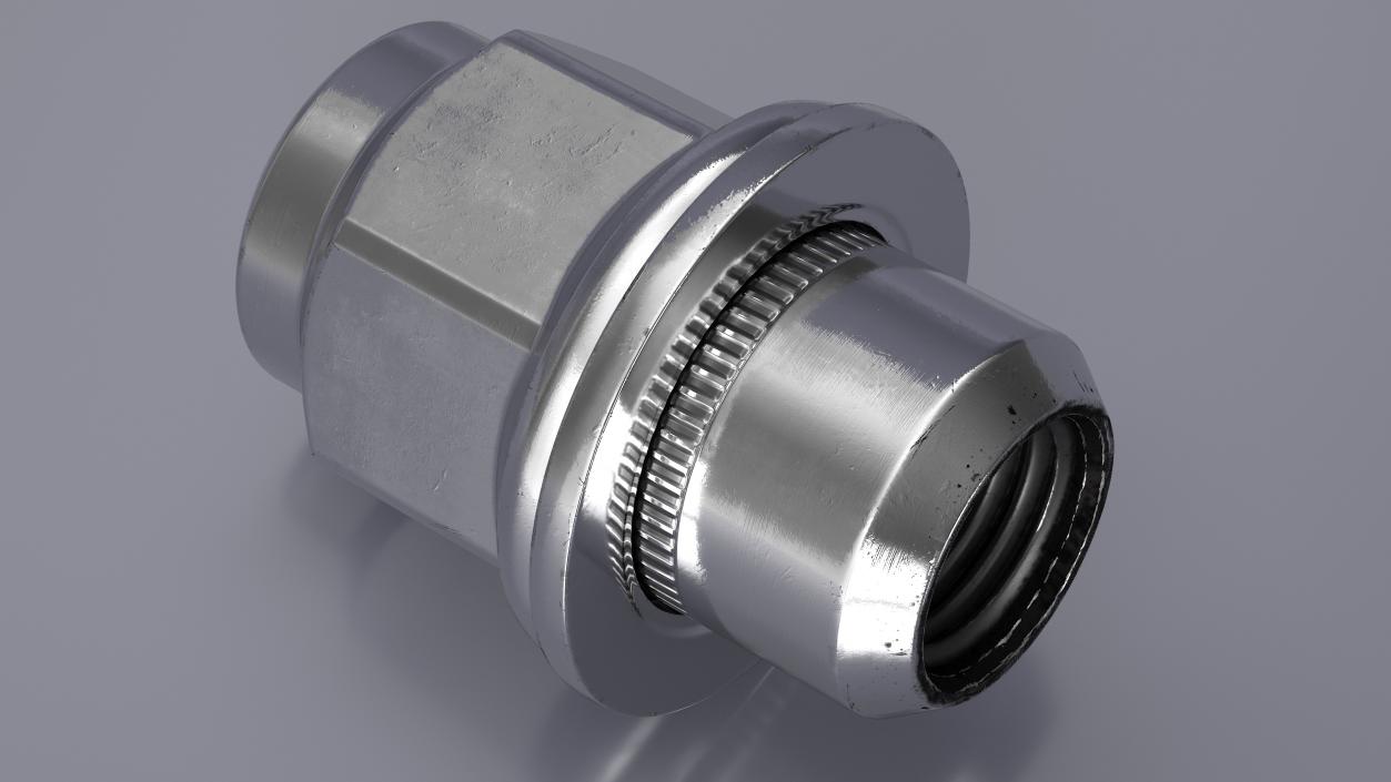 Wheel Nut 3D model