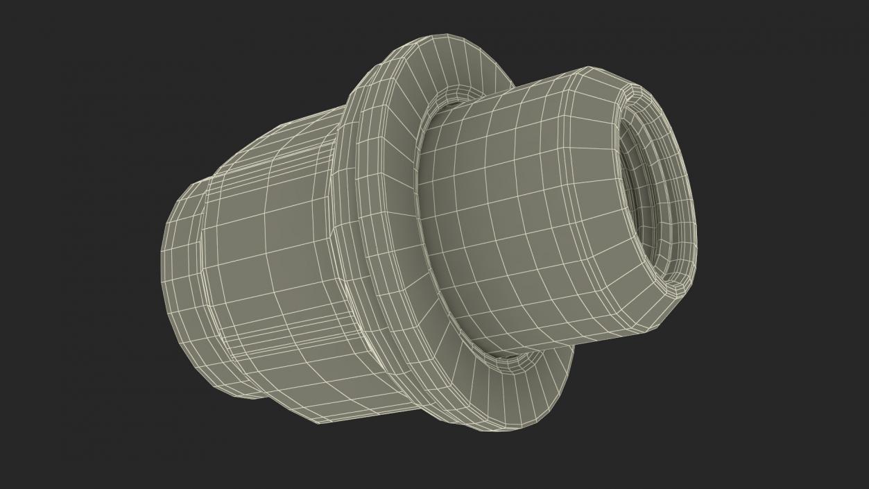 Wheel Nut 3D model