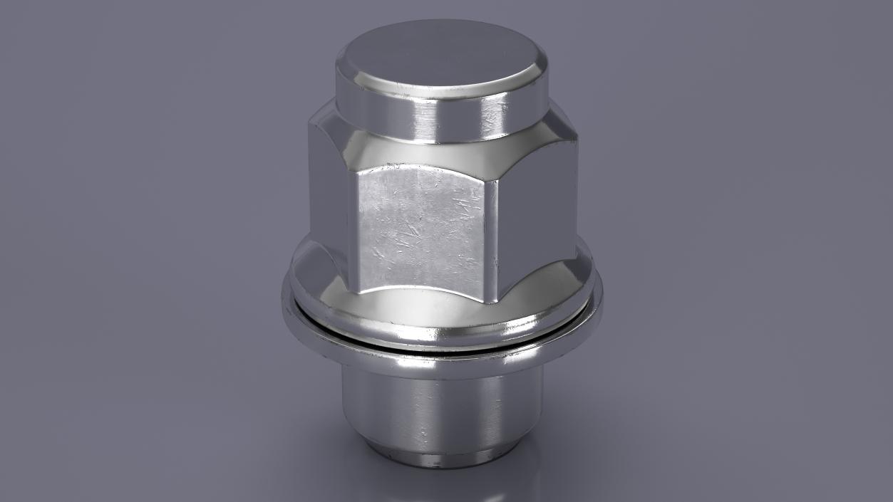 Wheel Nut 3D model