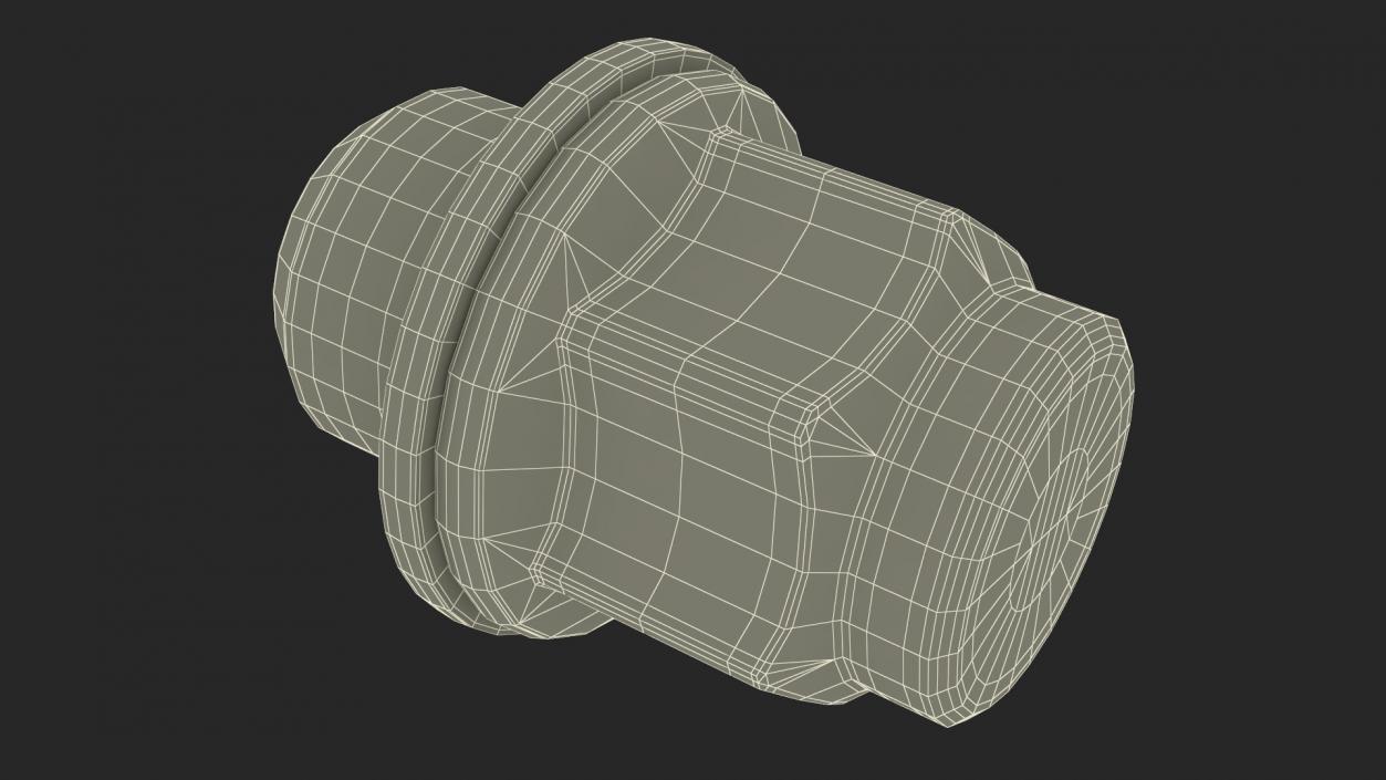 Wheel Nut 3D model