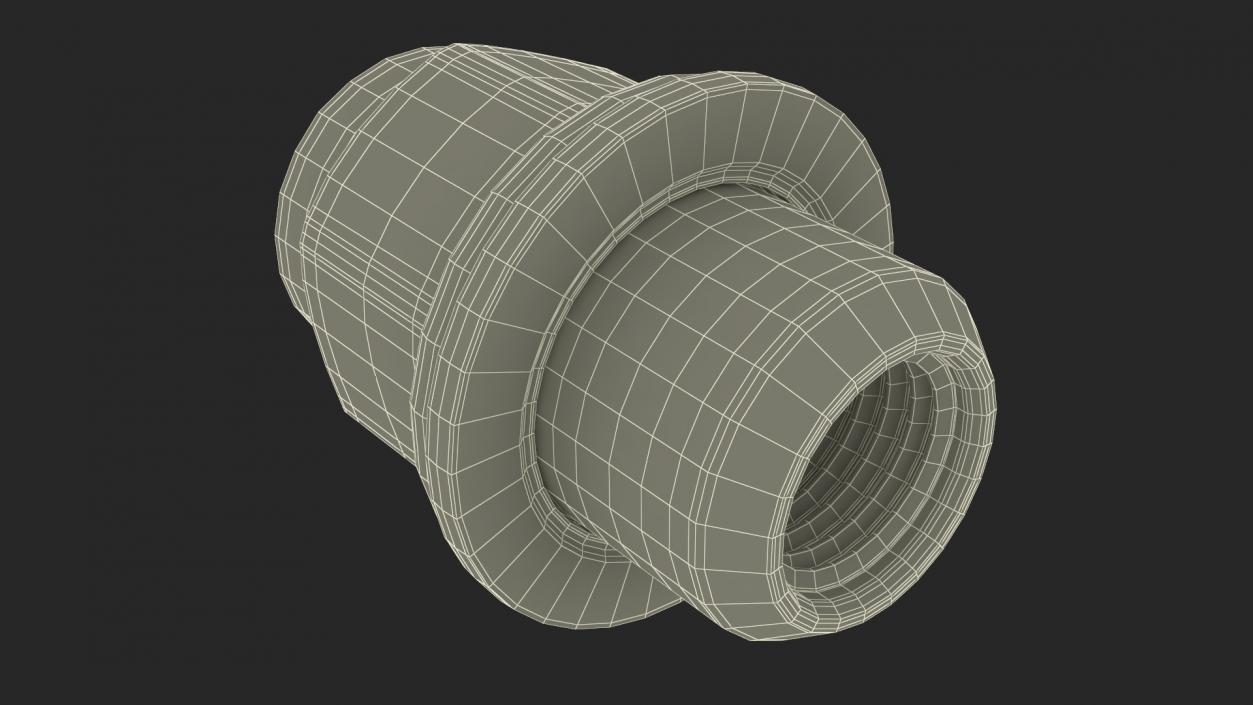 Wheel Nut 3D model