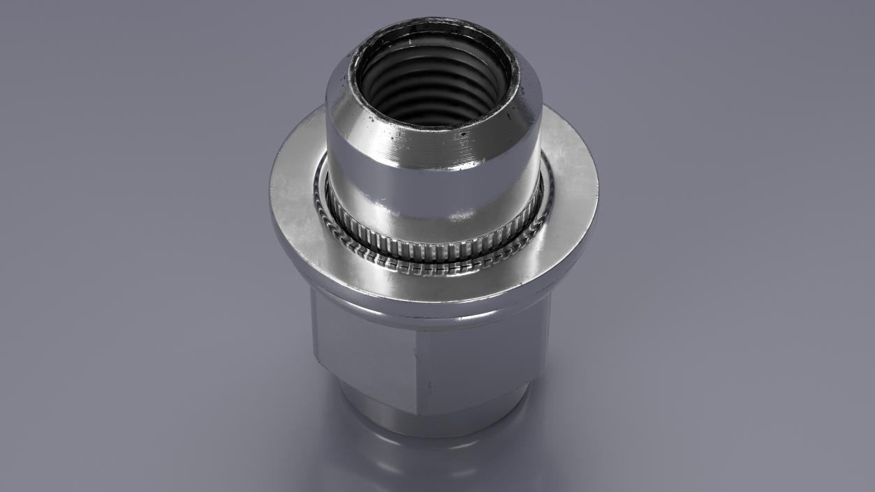 Wheel Nut 3D model