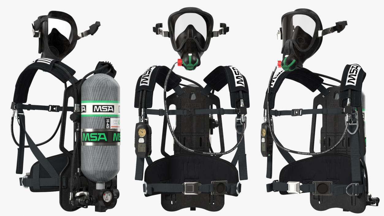 3D MSA G1 SCBA Breathing Apparatus