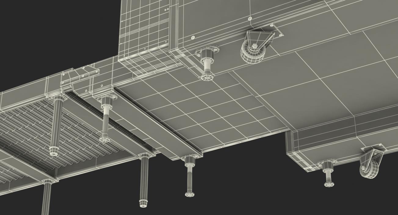 3D Airport Security Officer Xray Baggage Scanning