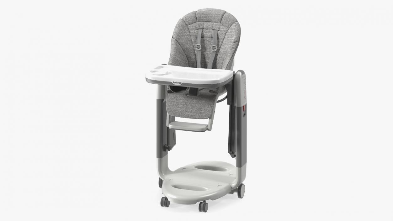 3D Peg Perego High Chair Tatamia Vertical Grey model