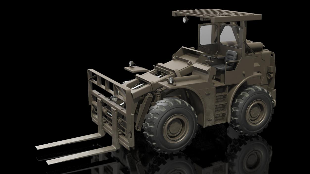 Military Forklift 3D