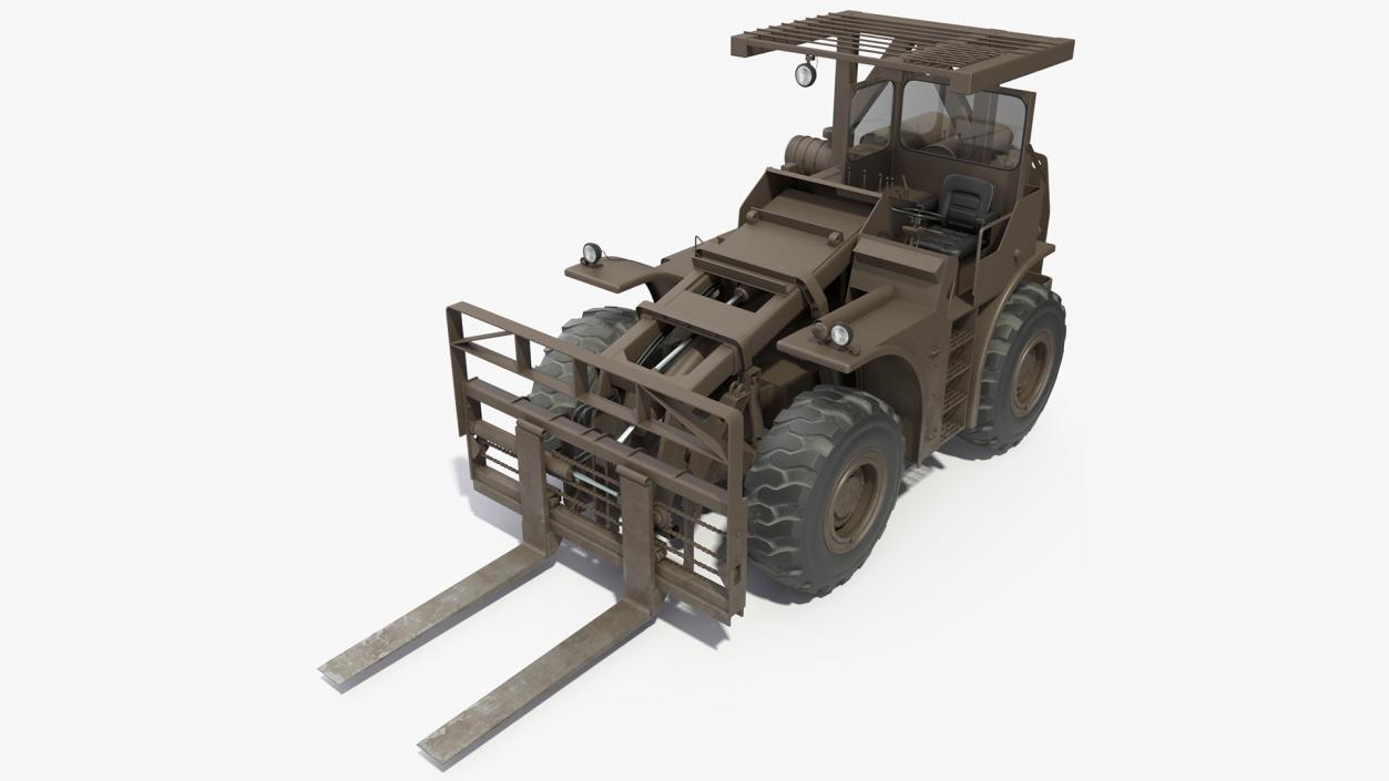 Military Forklift 3D