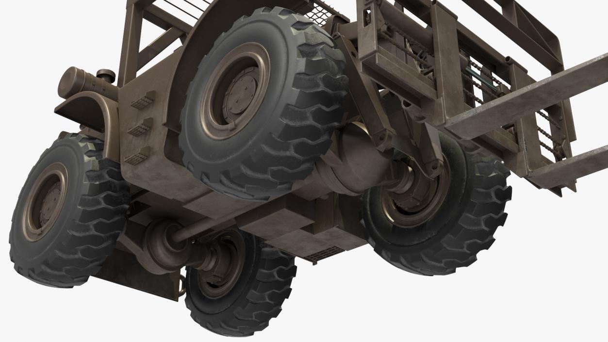 Military Forklift 3D