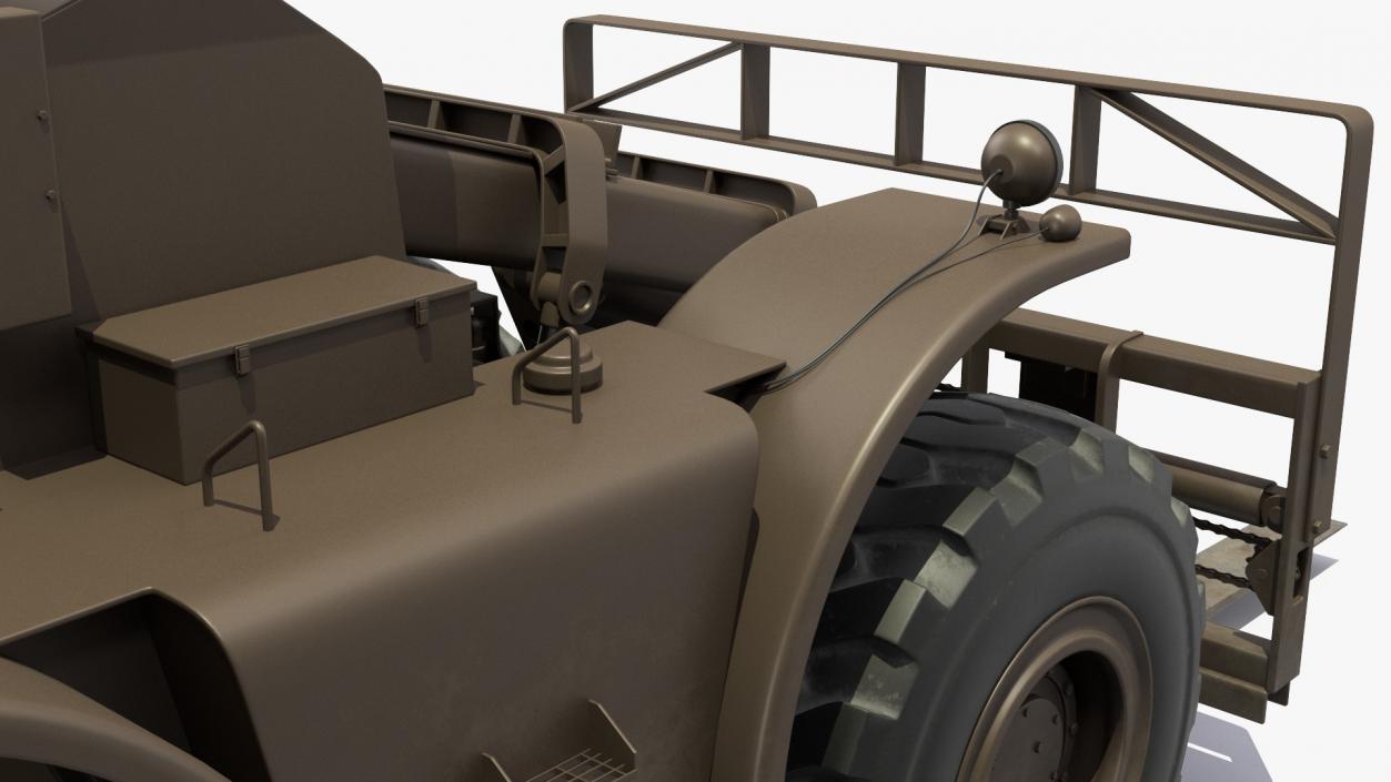 Military Forklift 3D