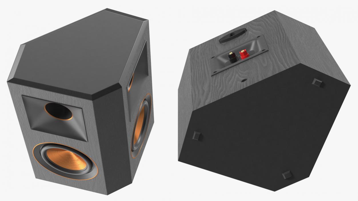 3D Surround Sound Speaker Black model