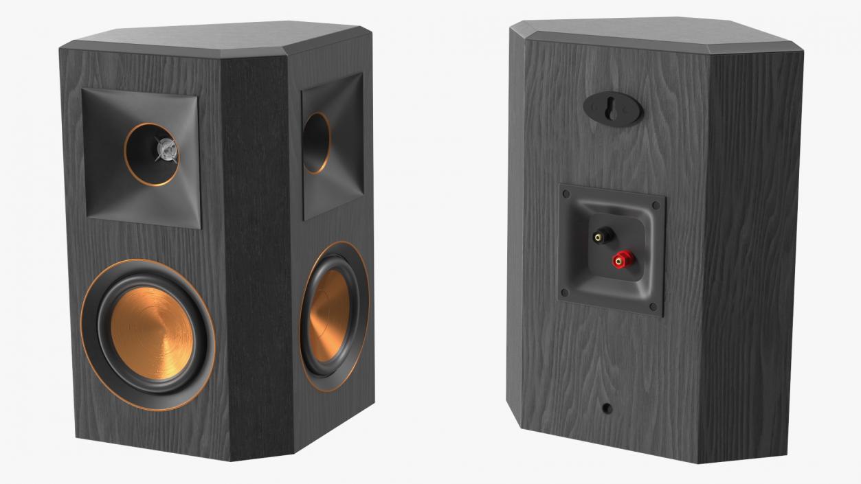 3D Surround Sound Speaker Black model