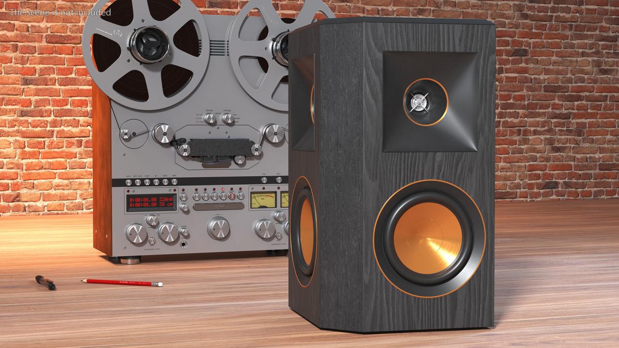 3D Surround Sound Speaker Black model