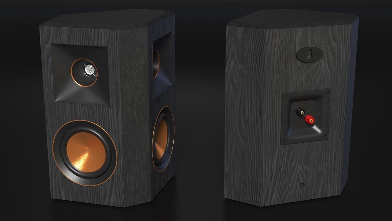 3D Surround Sound Speaker Black model