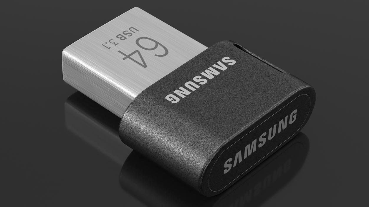 Flash Drive Samsung 64Gb 3D model