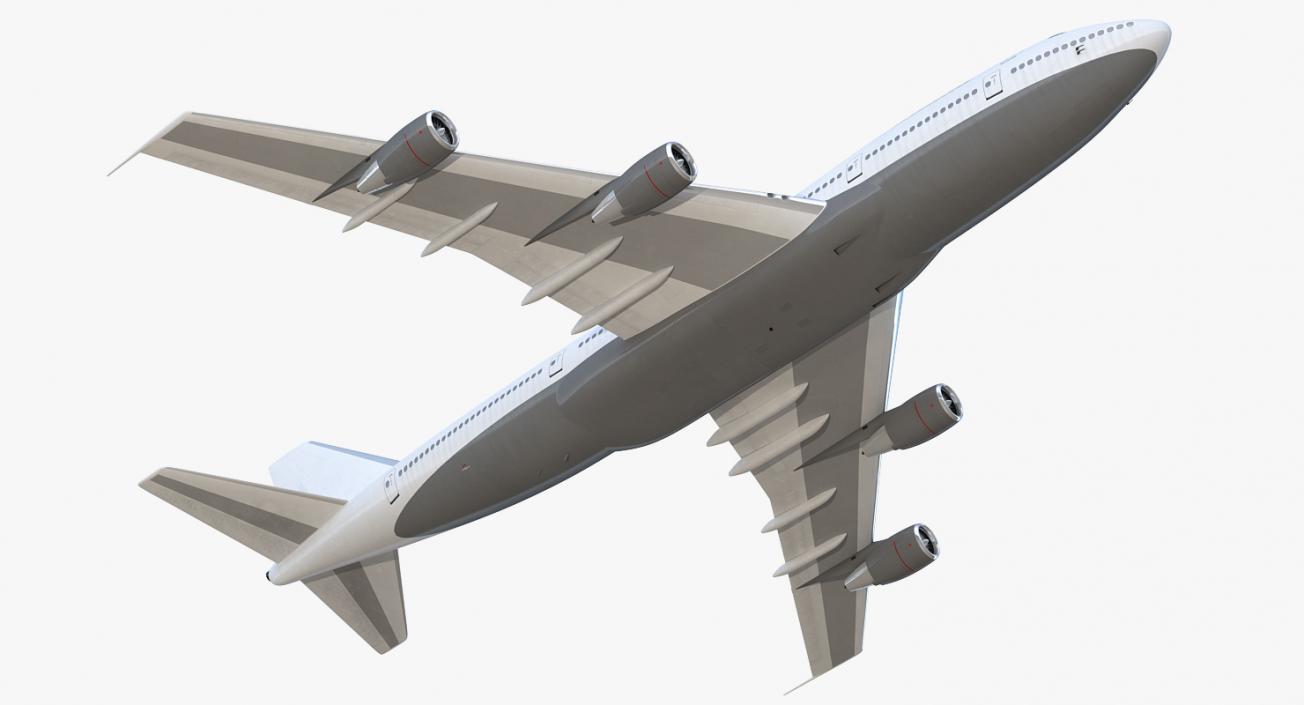 3D Boeing 747-200B Generic model