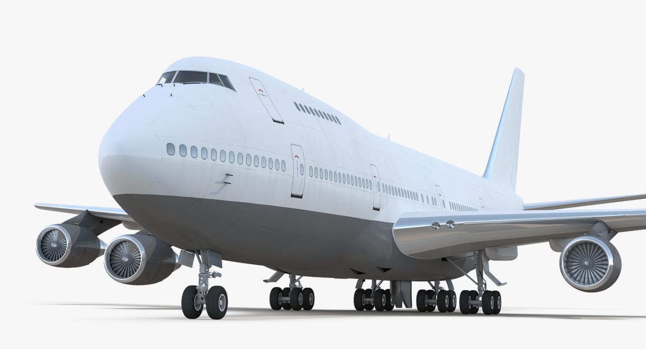 3D Boeing 747-200B Generic model