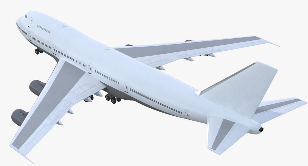 3D Boeing 747-200B Generic model