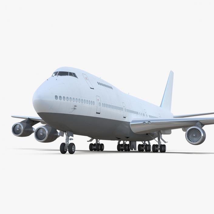 3D Boeing 747-200B Generic model