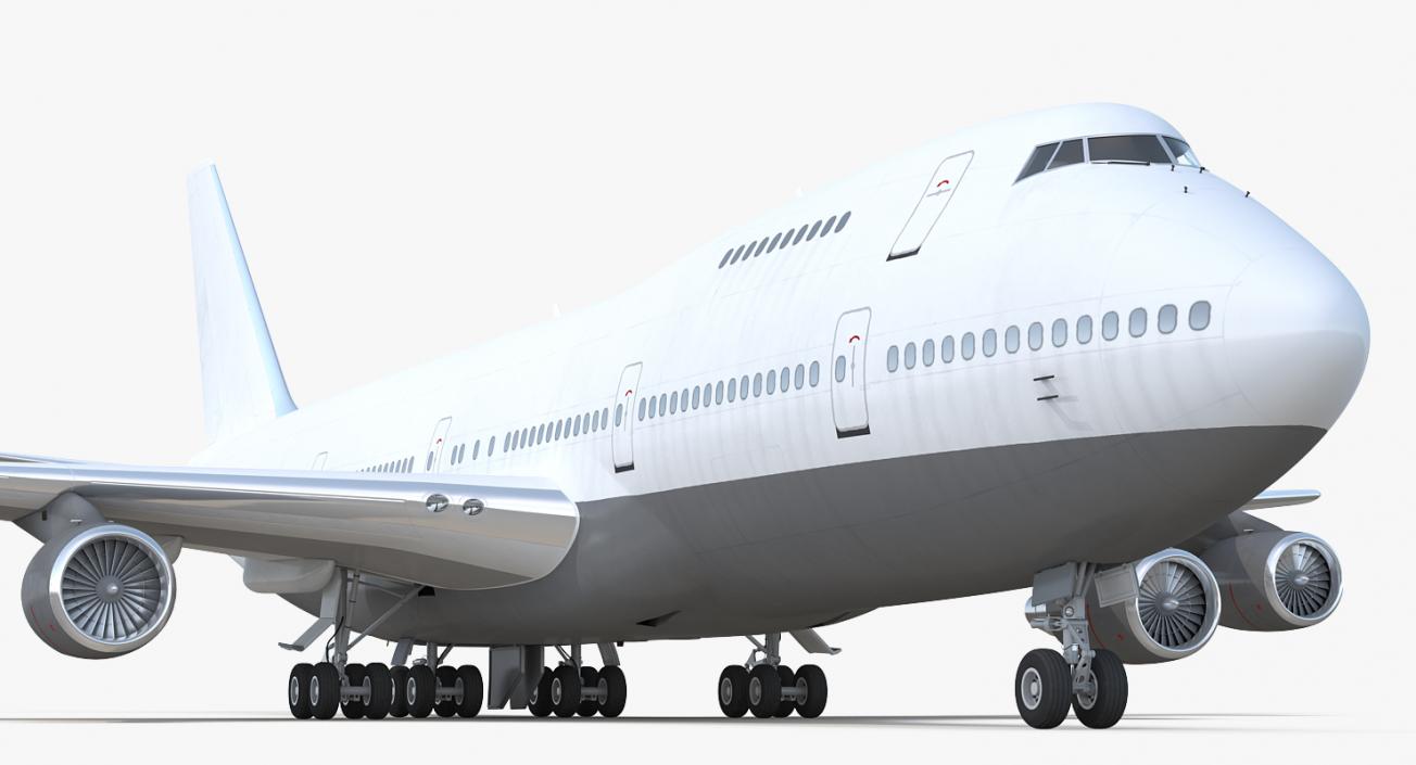 3D Boeing 747-200B Generic model