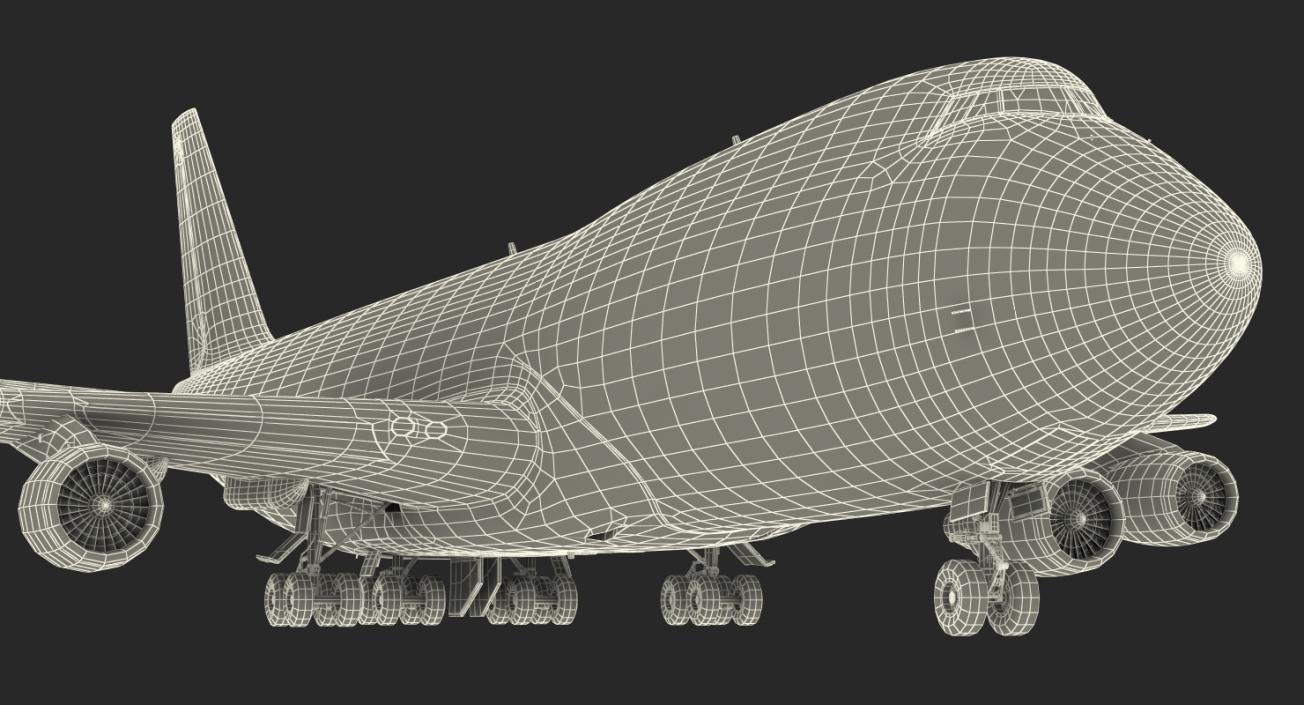 3D Boeing 747-200B Generic model