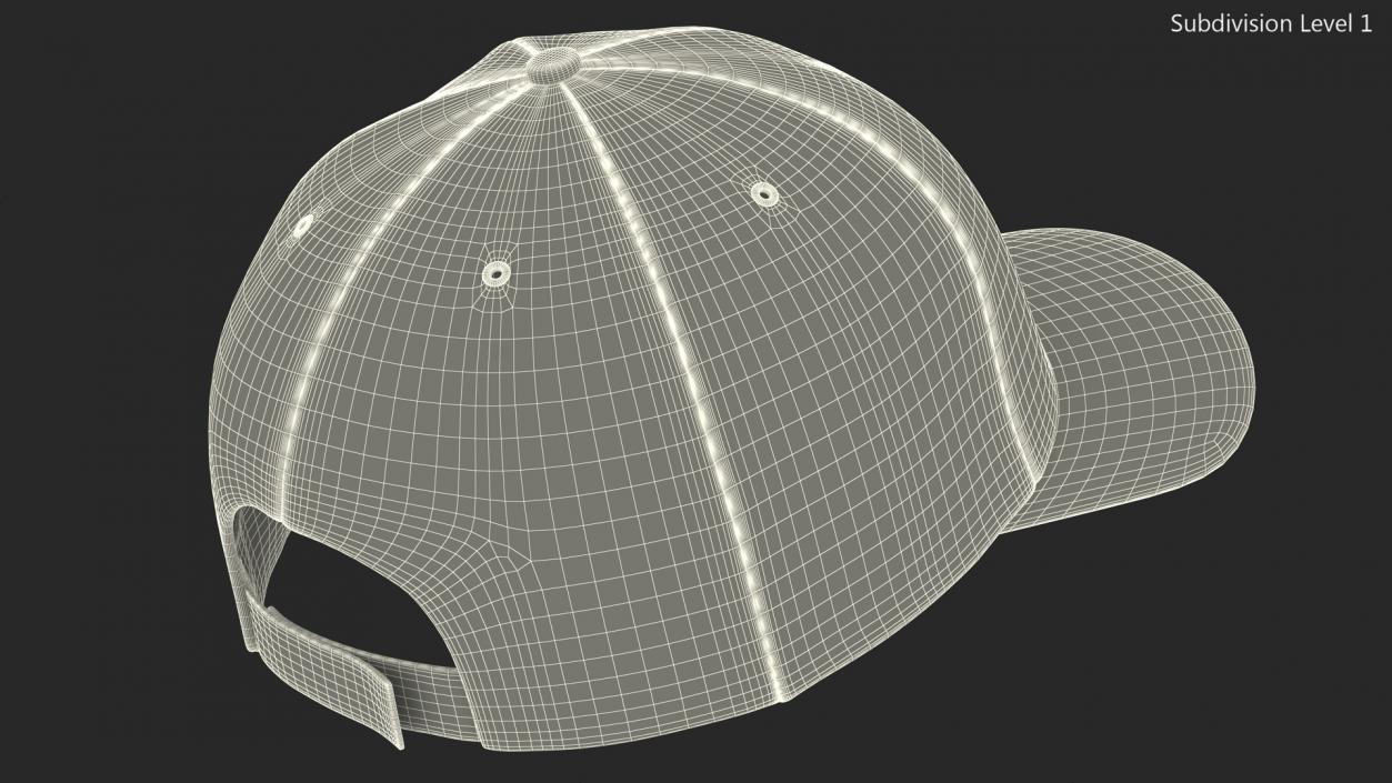 Baseball Cap 2 3D model