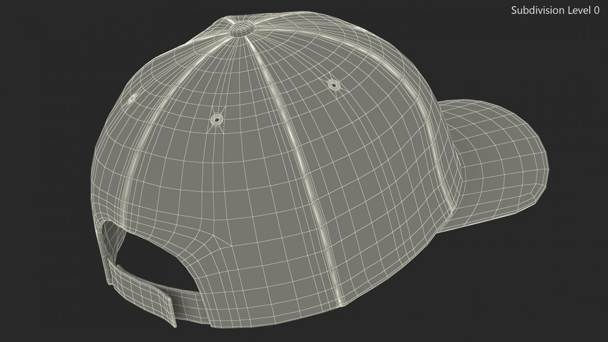 Baseball Cap 2 3D model