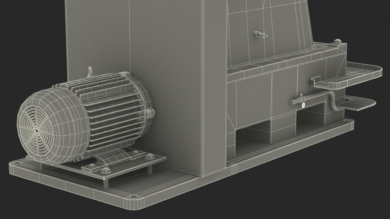 Pneumatic Forging Hammer 3D model