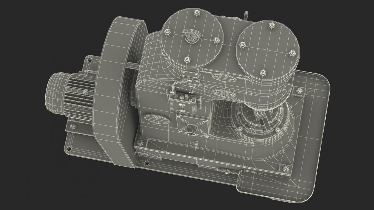 Pneumatic Forging Hammer 3D model