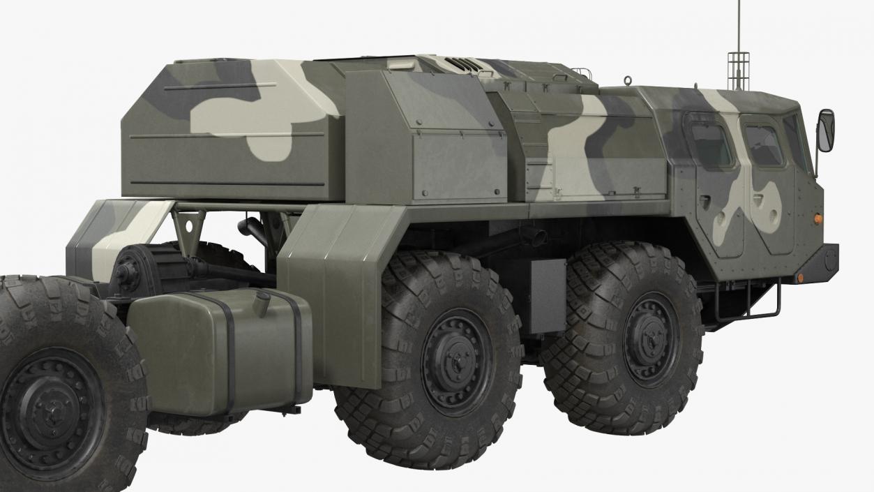 MAZ 7910 8x8 Truck Camouflage 3D model