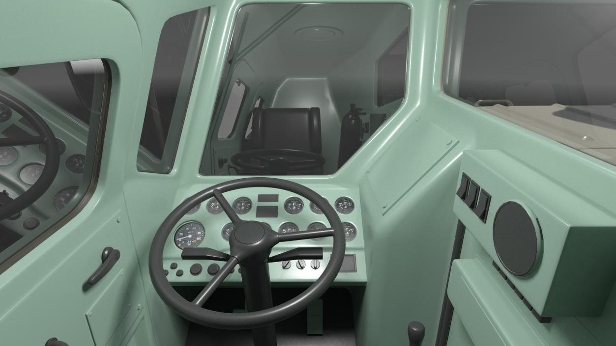 MAZ 7910 8x8 Truck Camouflage 3D model