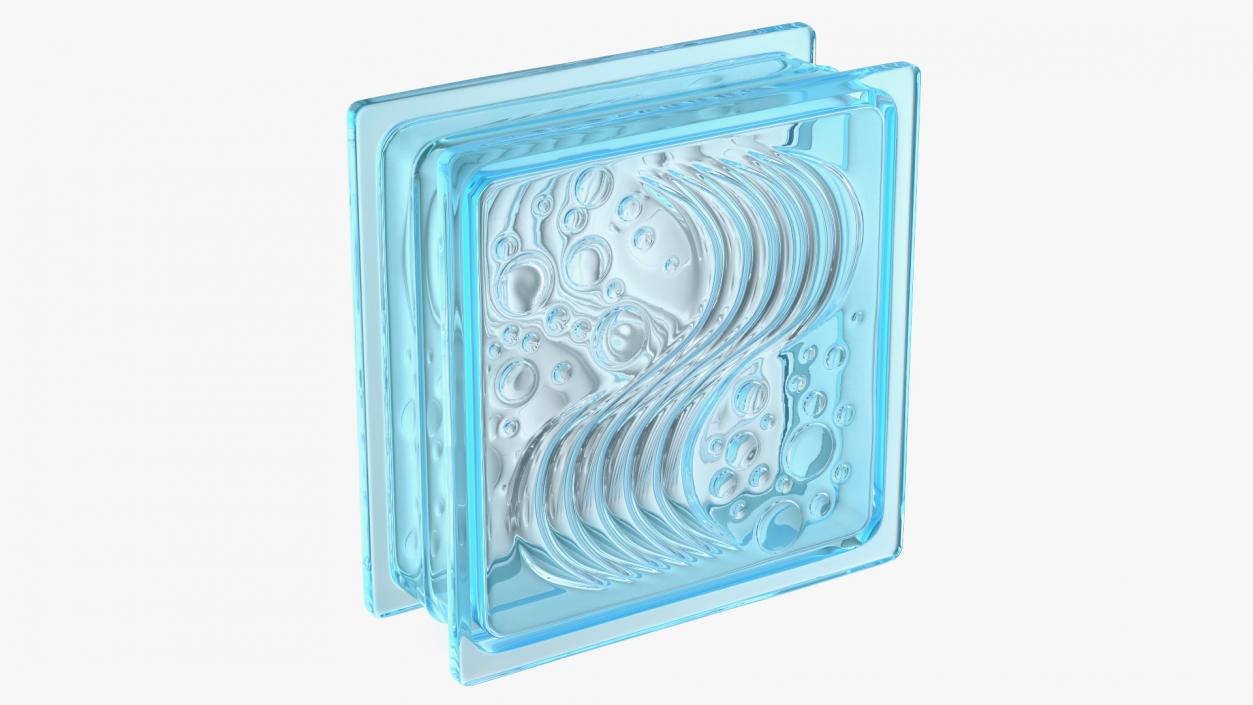 3D model Glass Blocks Collection 2