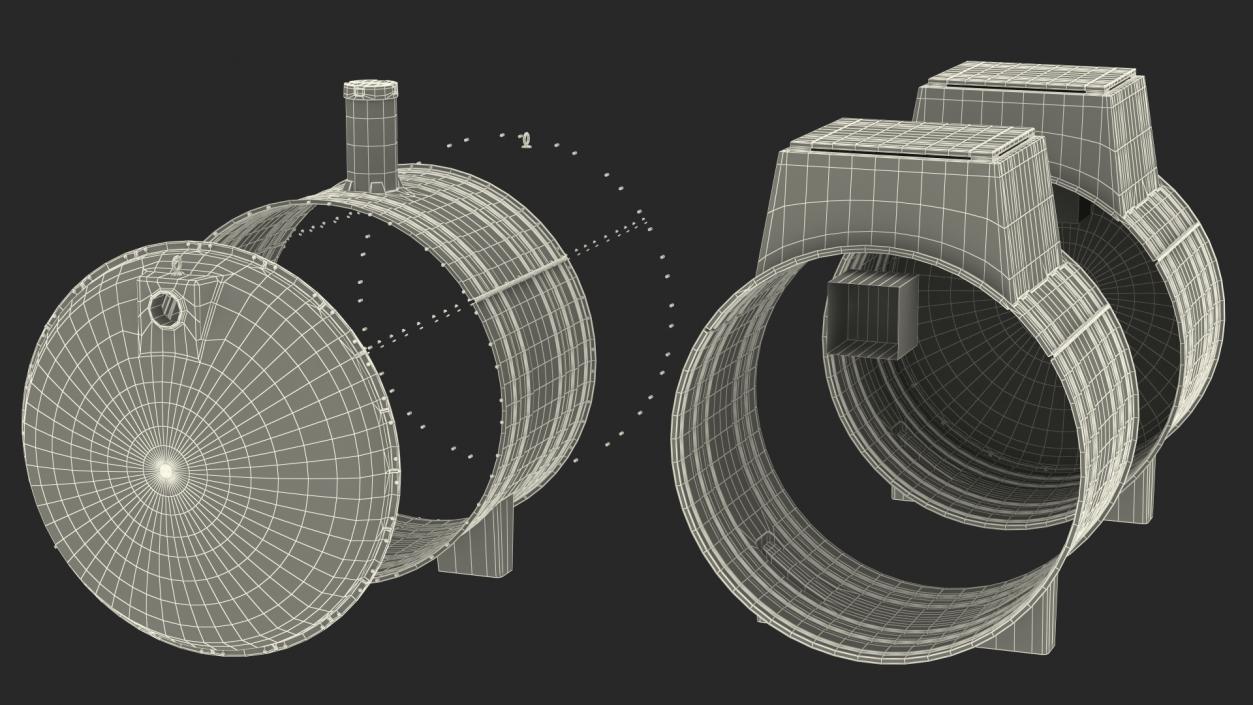 Sewage Treatment Plant 3D