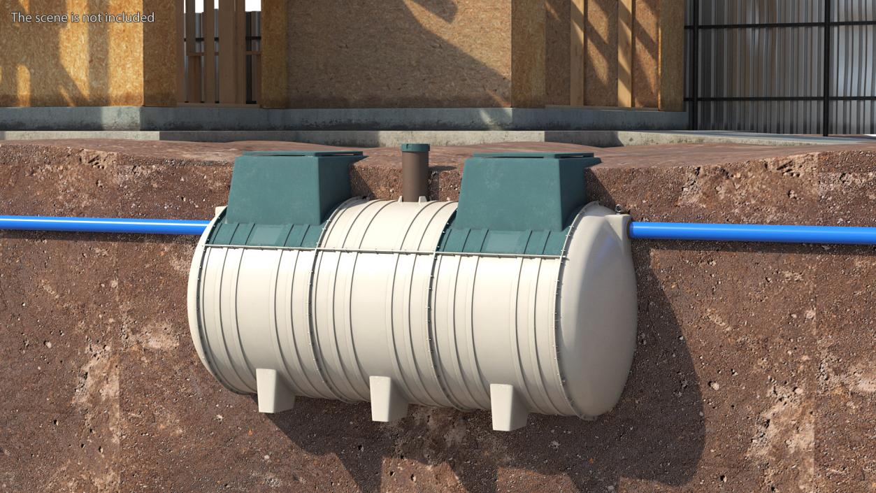 Sewage Treatment Plant 3D