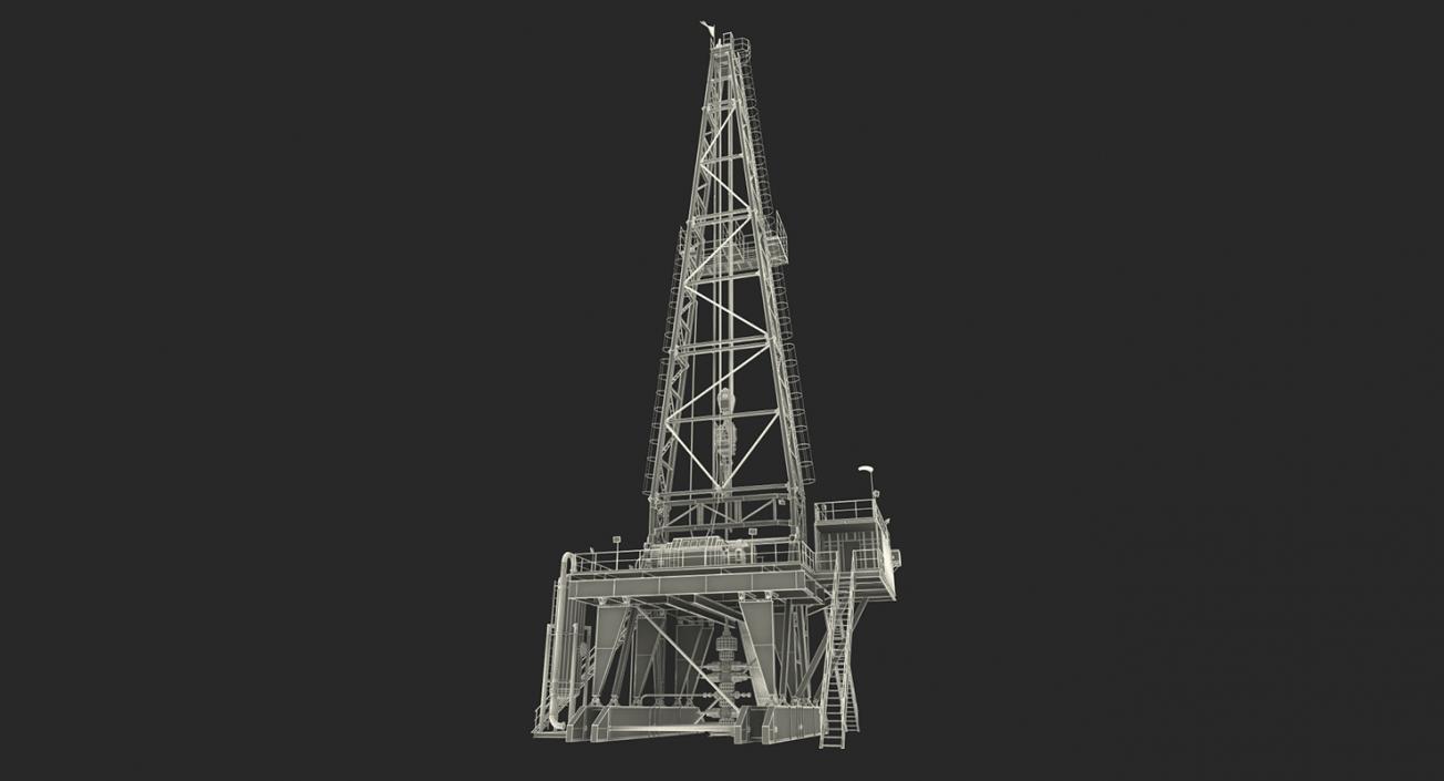 Oil Production Equipment Collection 3 3D