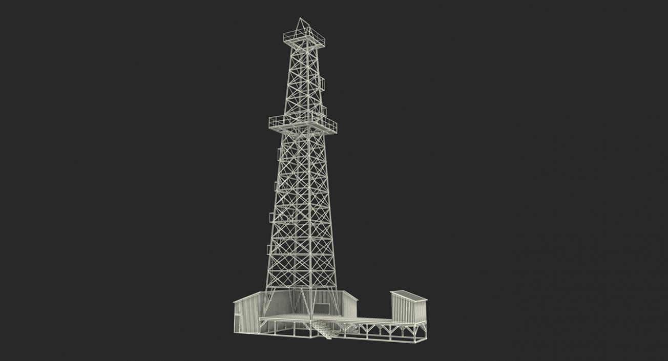 Oil Production Equipment Collection 3 3D