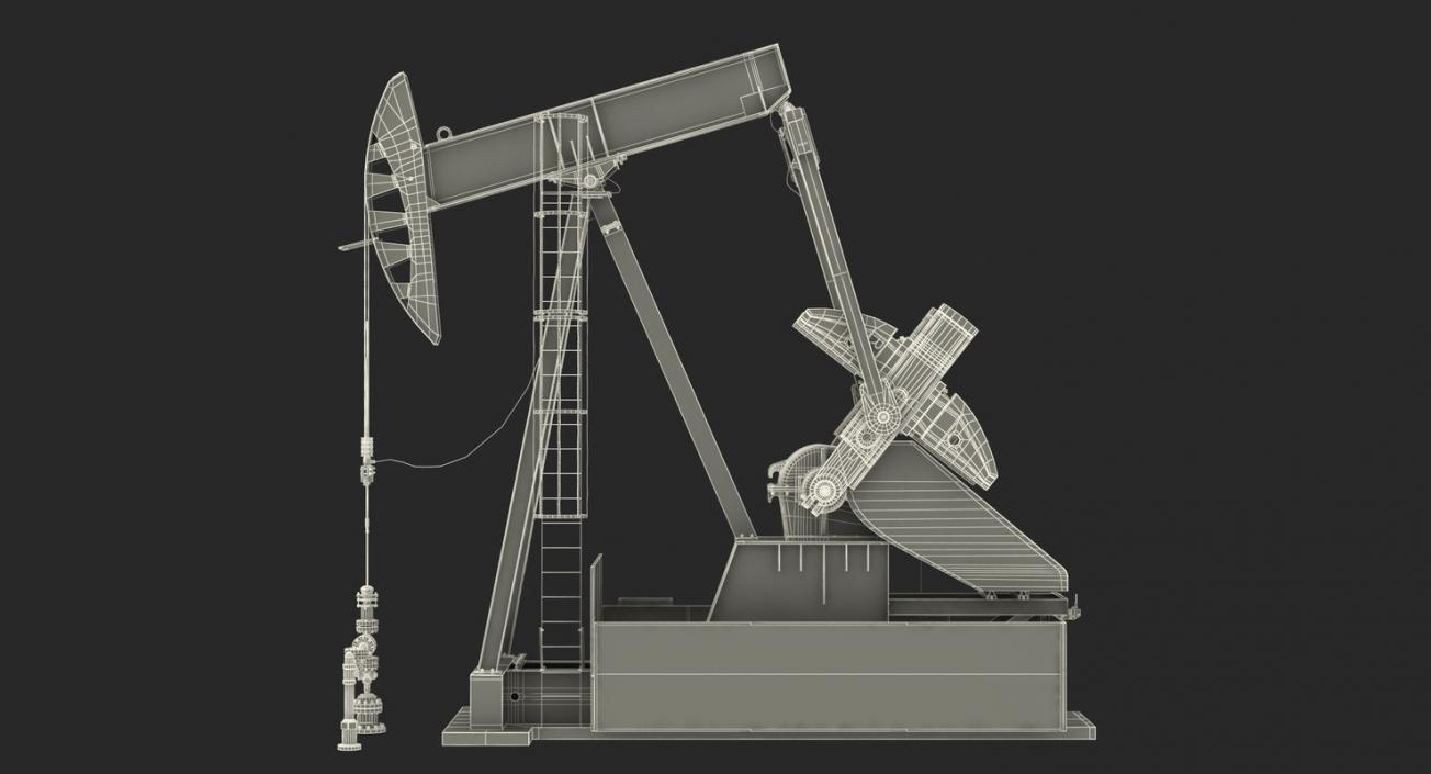 Oil Production Equipment Collection 3 3D