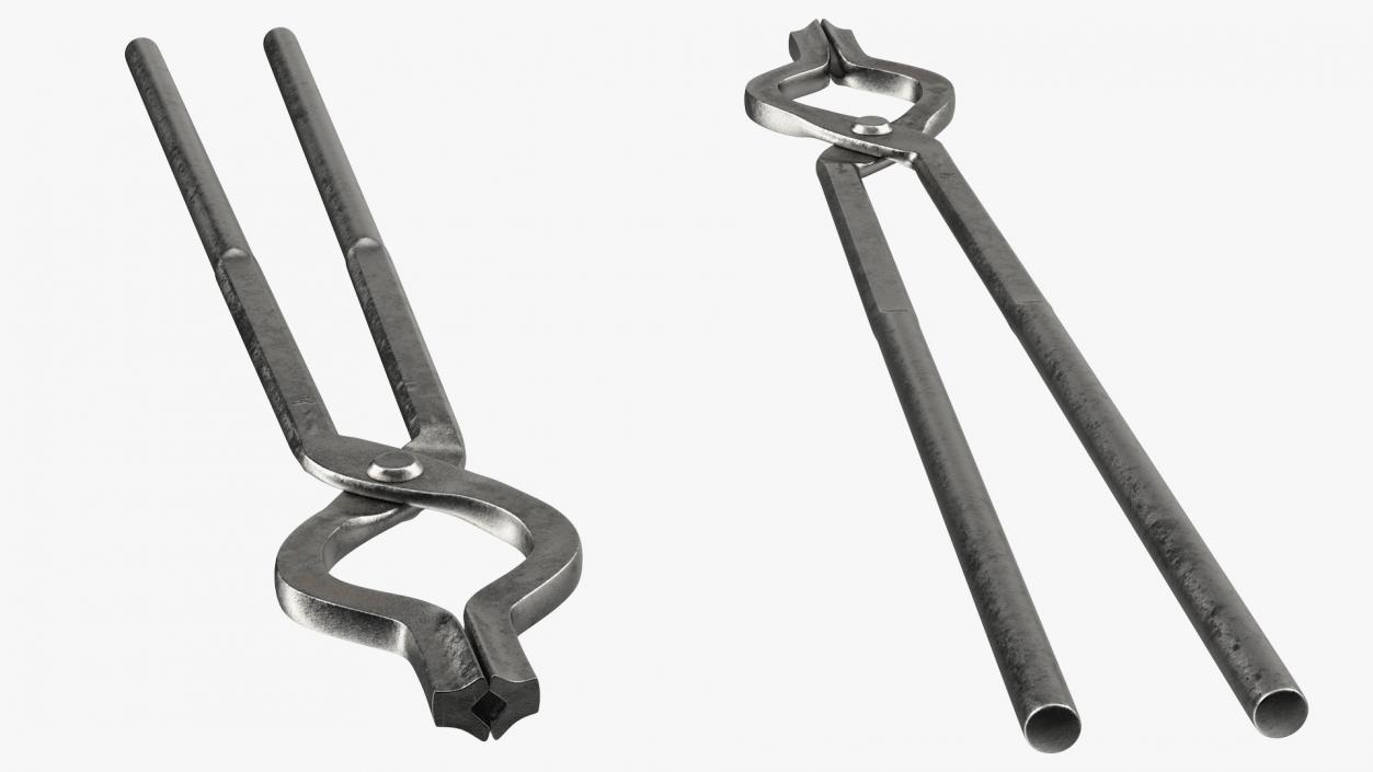 3D Blacksmith Bolt Tongs