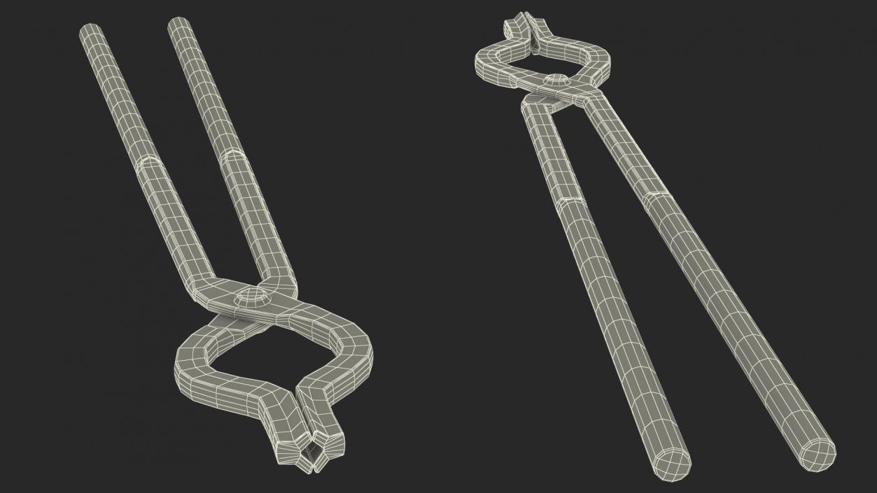 3D Blacksmith Bolt Tongs