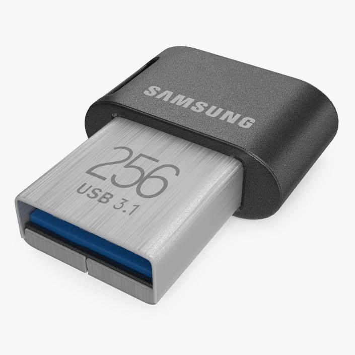 3D model Flash Drive Samsung 256Gb