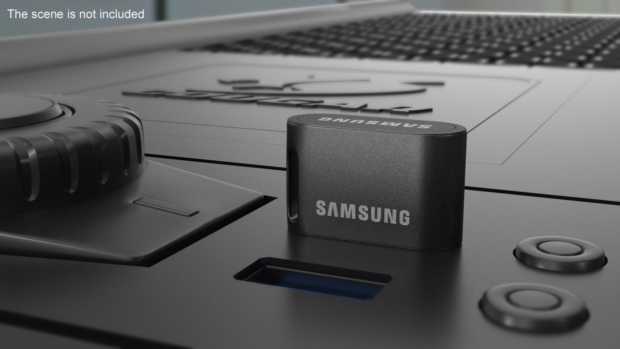 3D model Flash Drive Samsung 256Gb