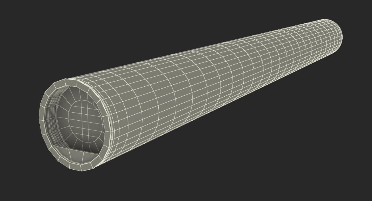 Cardboard Tube 3D model