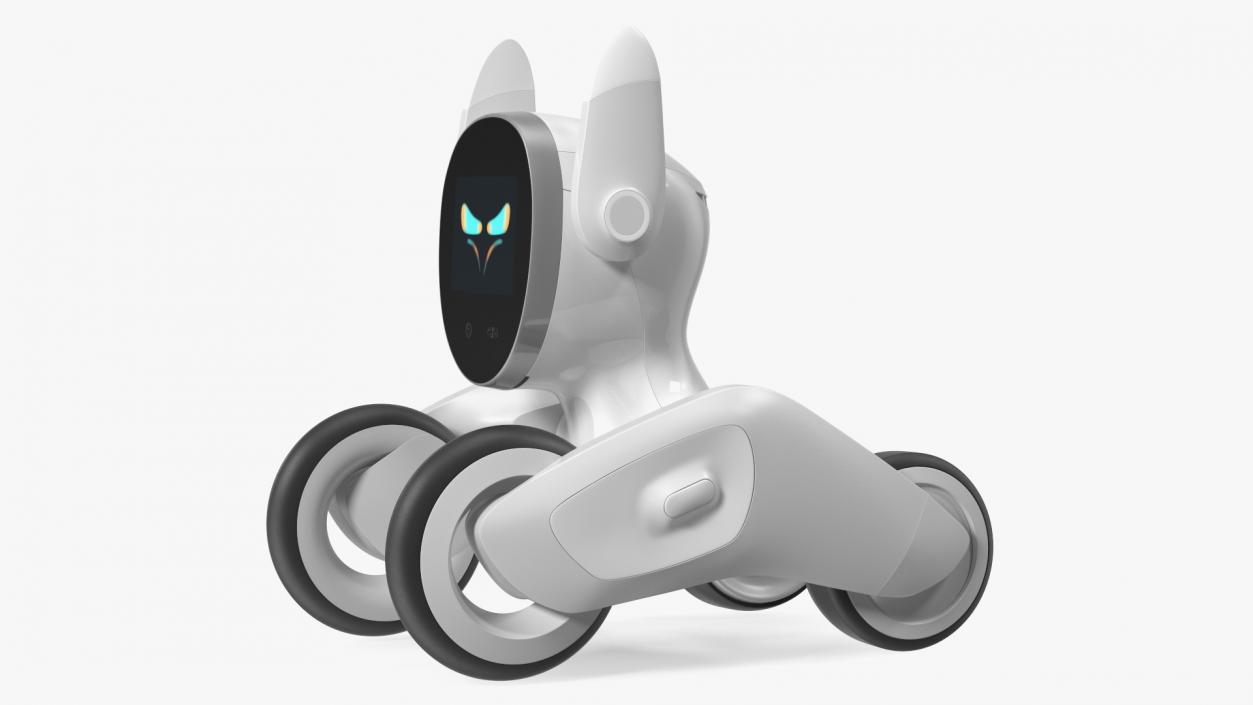 3D model Loona Smart Petbot Robot Toy Rigged