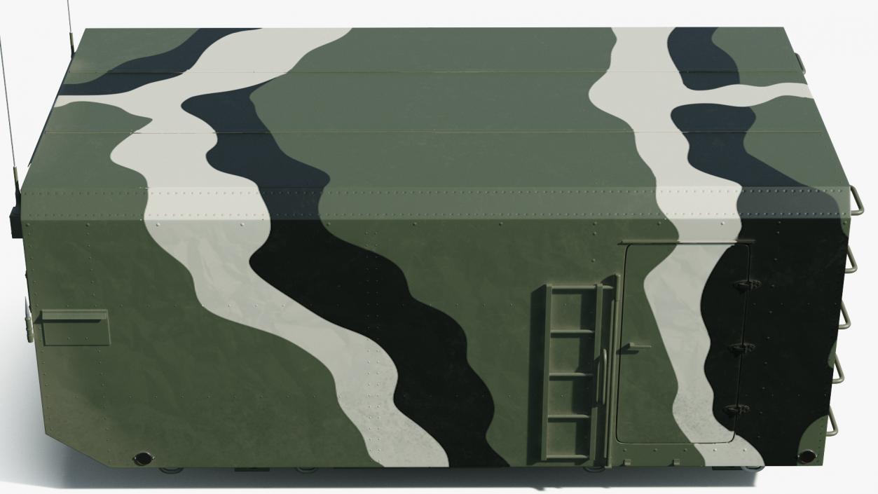 Camouflage Radar Cabin 3D