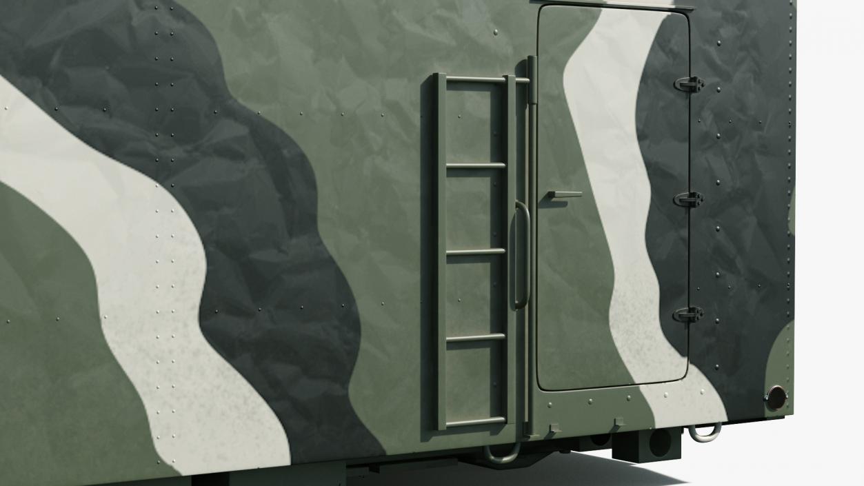 Camouflage Radar Cabin 3D