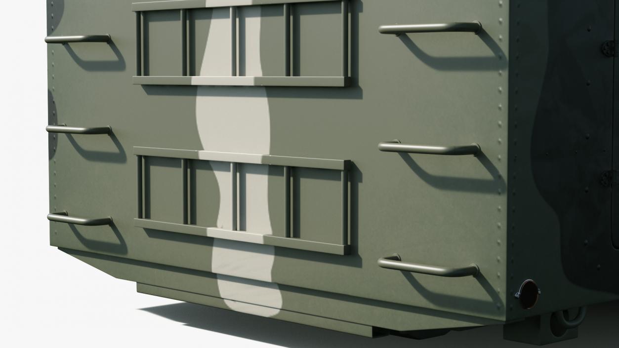 Camouflage Radar Cabin 3D