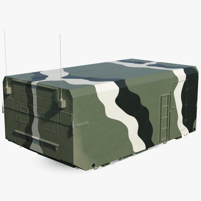 Camouflage Radar Cabin 3D