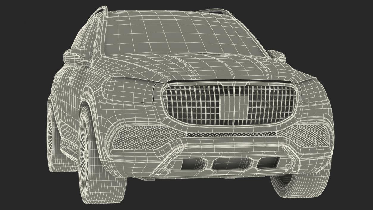 Luxury SUV Rigged 3D