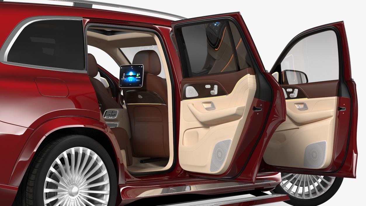 Luxury SUV Rigged 3D