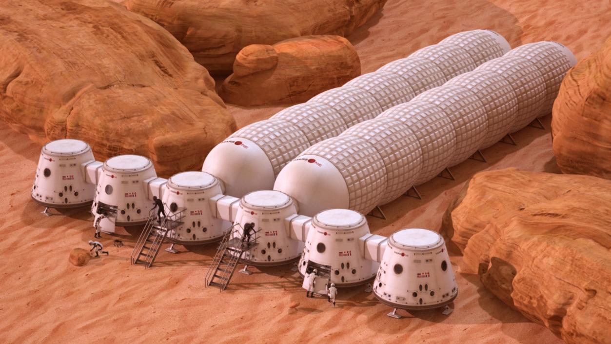 Mars Colony 3D Models Collection 3 3D model