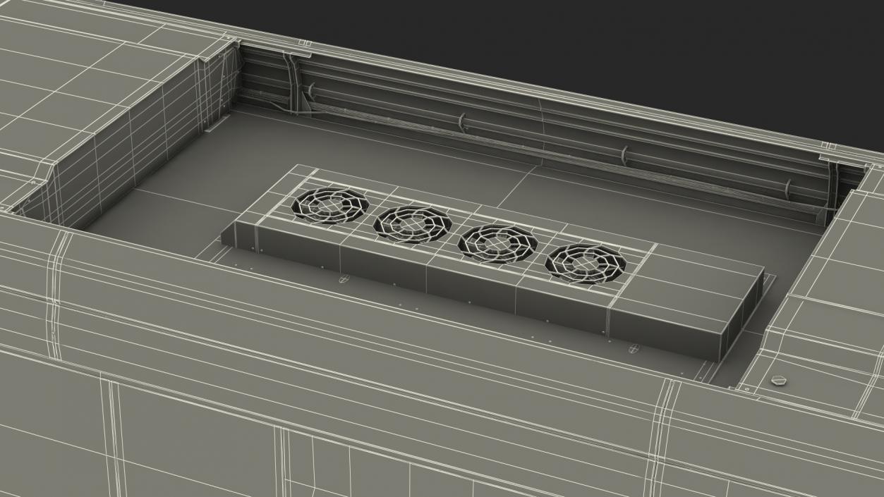 3D model City Bus Three Doors